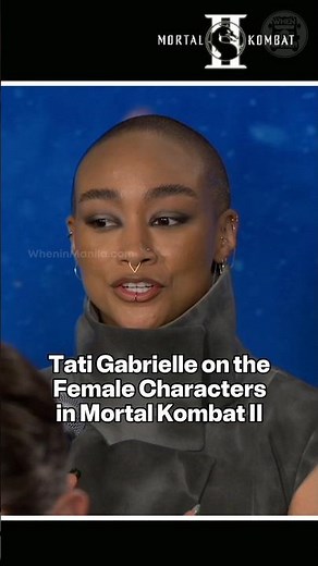 Tati Gabrielle on Mortal Kombat 2 Female Characters