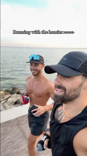 Running is great - running with the homies is greater! Love a good vibe session!