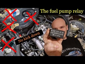 ㉦Mercedes Ke-Jetronic㉦ - The Fuel Pump Relay