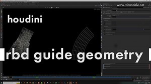 How to Use Guide Geometry to Modify RBD Sims in Houdini