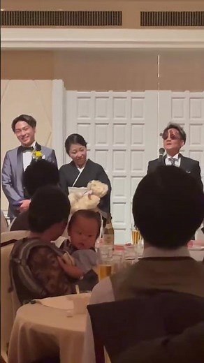 #両家代表挨拶 ＃披露宴＃結婚披露宴＃新郎の父挨拶