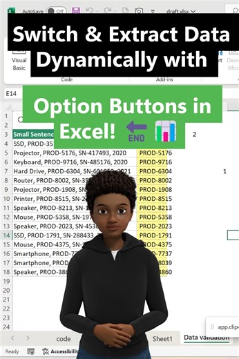 38K views · 129 reactions | Magic of option button in Excel #optionbutton #vikaljain #excel Follow for more  | Excel By Vikal | Facebook