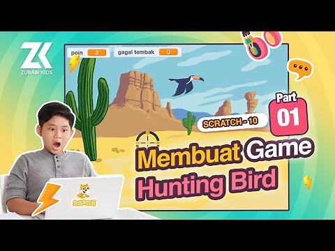 🎮 Membuat Game Hunting Bird di Scratch - Part 01