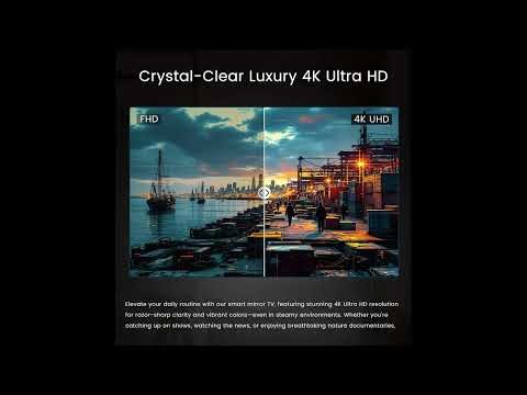 Soulaca Smart Mirror TV with LED & Voice Remote – Is It Worth It?