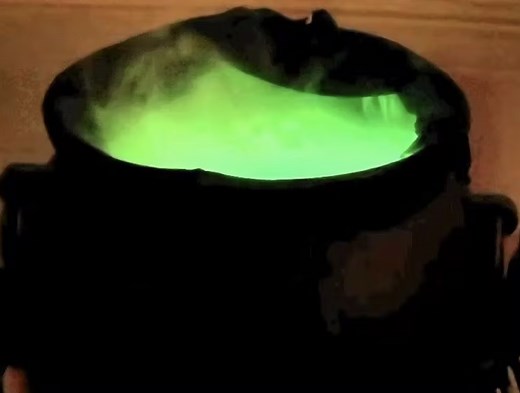 You Can’t Creep up on This Creepy Cauldron!