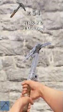How many Salvaged Icepicks does it take to break a hard side wall in Rust?