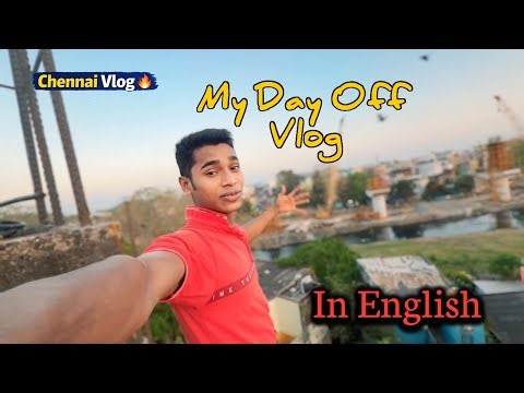 Day Off Vlog in Chennai | Learning English in Real Life 🇮🇳