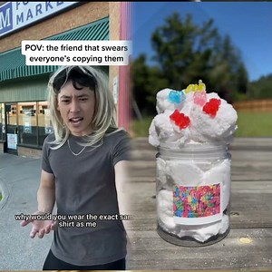 THEY SWEAR THEY DID EVERYTHING FIRST AND THAT UR COPYING THEM 🤣🤣 #pov #comedy #fyp