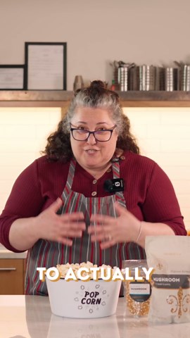 Ruby Red Popcorn Kernels - Best Gourmet Popcorn for Home Movie Nights & Popcorn Machines - Dell Cove Spices, Half Pound