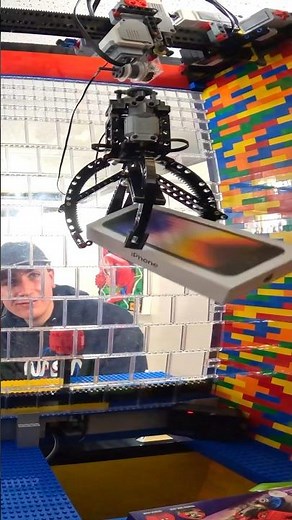 I Built a LEGO Claw Machine! Part 8 #shorts