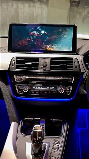 Bmw f30 ambient light,android headunit ,digital cockpit upgrade #automobile #luxury #ambientlight