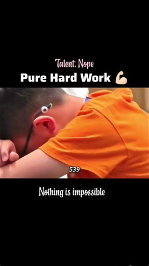 #No Talent can Replace Hard Work