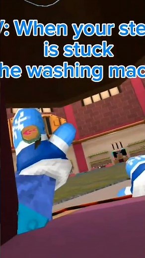 POV: Your step-sis is stuck in the washing machine