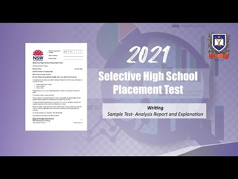 2021 Selective High School Placement Test - Writing Sample Test Analysis&Explanation
