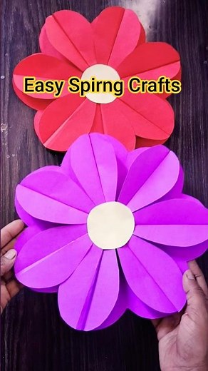 DIY Paper Flower | Easy room Decoration Ideas for kids Diy Paper decorations #diycrafts #roomdecor