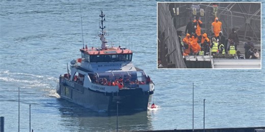Migrant crisis: Seven MORE small boats head for UK waters in fresh Channel migrant surge