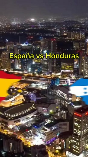Comparación entre España y Honduras en Geografía
