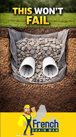 How to Build a French Drain That Won’t Fail