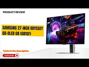 Samsung Odyssey G8 QD-OLED 2025 Review – The BEST 4K 240Hz Gaming Monitor? | Burn-In Safe, HDR, OLED
