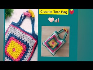 Crochet Market/Tote Bag Tutorial