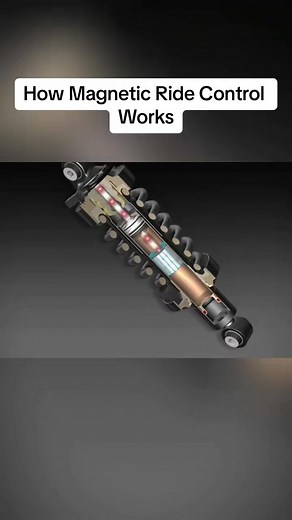 How Magnetic Shock Absorber work - How Magnetic Ride Control (MRC) work #automotive #mechanic #garagelife #engineexpert #cartroubleshooting #mechanicadvice #fypシviralシ2025 #howto | Automotiveme chanical