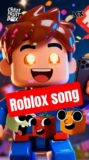 CRAZY FRUIT BOX - I LOVE ROBLOX SONG #roblox