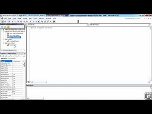 VBA for Microsoft Access Tutorial | The Editor Explorer | InfiniteSkills