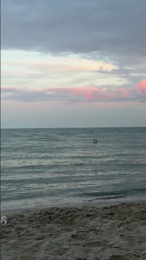 Stunning Pink Sunset 🌅✨ | Relaxing Sea Waves