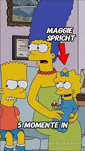 5 Momente in denen Maggie Simpson gesprochen hat