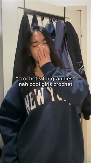 crochet by steph .𖥔 ݁ ˖ on Instagram: "EVERYONE that crochets is cool and thats final (design/pattern in the works)"