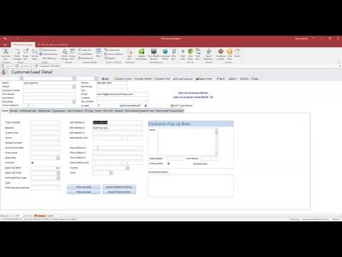 How To Set Up The Service Program for Stand Alone Use (Without Quickbooks)