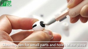 Try our newly upgraded 7-in-1 multi-functional computer headset cleaning kit: ✔️Equipped with a flannel sponge ✔️Screen cleaner solution ✔️Keycap buckle ✔️High-density brush ✔️Multi-functional cleaning pen to meet various cleaning needs Shop Now at: https://bit.ly/3fMELCn | Dab Lew Tech