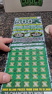 $50 Scratch Off Lottery Tickets 500X! #lottery #lotteryticket | Couch Collectibles