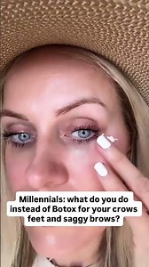 HOW TO REDUCE CROW'S FEET AND LIFT SAGGY BROWS