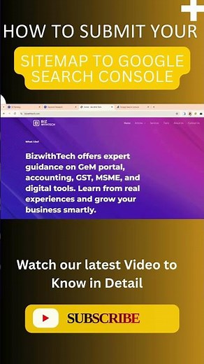 🚀 How to Submit Your Sitemap to Google Search Console (Step-by-Step Tutorial)