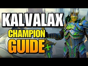 Kalvalax Guide: Best Build, Gear & Masteries for an ANTI-SPEED META MONSTER! | RAID: Shadow Legends