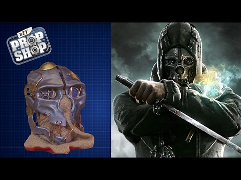 Corvo Mask - Dishonored - DIY PROP SHOP