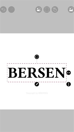 CURVE TEXT IBIS PAINT | Follow for more tips!#bersen #fyp #tutorial #ibispaintx #graphicdesign