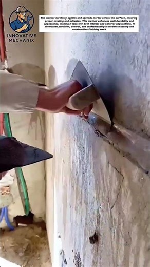 Wall Plastering Technique for Smooth Finish | Pro Masonry Skill