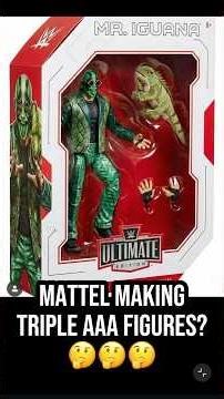 MATTEL MAKING AAA FIGURES? 🤔 #tiktokviral #wwe #tripleaaa #triplemania #mriguana #pentaelzeromiedo