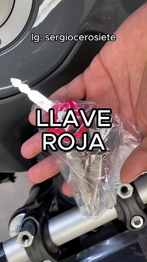 ¿Para qué sirve la llave roja de la Yamaha MT 09?