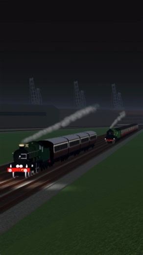 Joulukalenteri luukku 5 | Train race at Kenbury (Steam age)