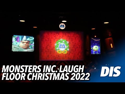 Monsters. Inc Laugh Floor Holiday Show | Mickey's Very Merry Christmas Party 2022