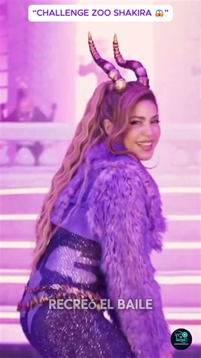 Así sorprende Shakira con Zoo #shakira #shakirachallenge
