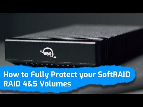 How to Fully Protect your SoftRAID RAID 4 & 5 volumes | OWC