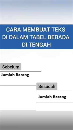 How to Center Text in a Table