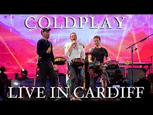 Coldplay live in Cardiff