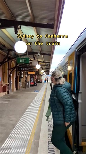 Train Ride from Sydney to Canberra | Scenic Views and Amenities