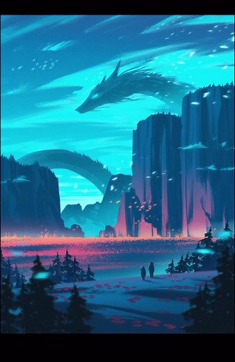 Glowing Blue Drawing Tutorial for Happiness