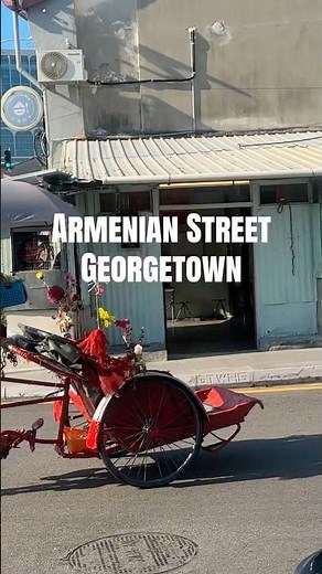 Armenian Street Penang 🇲🇾 | The Most Colorful Street in George Town #travelshorts